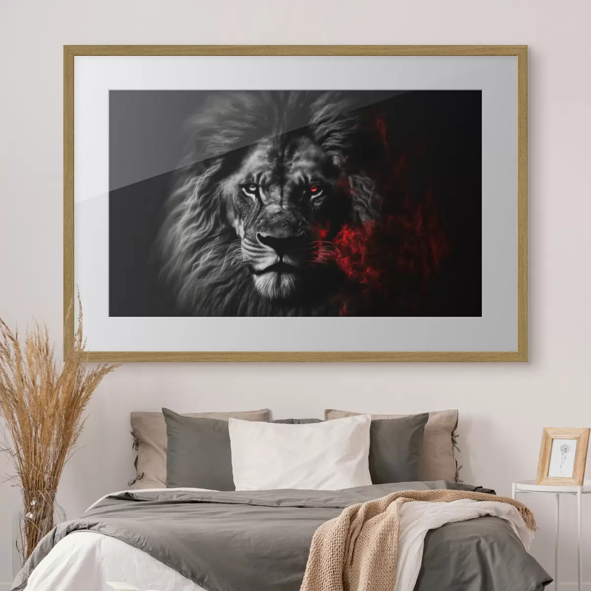 Poster Ungezähmtes Feuer f33095