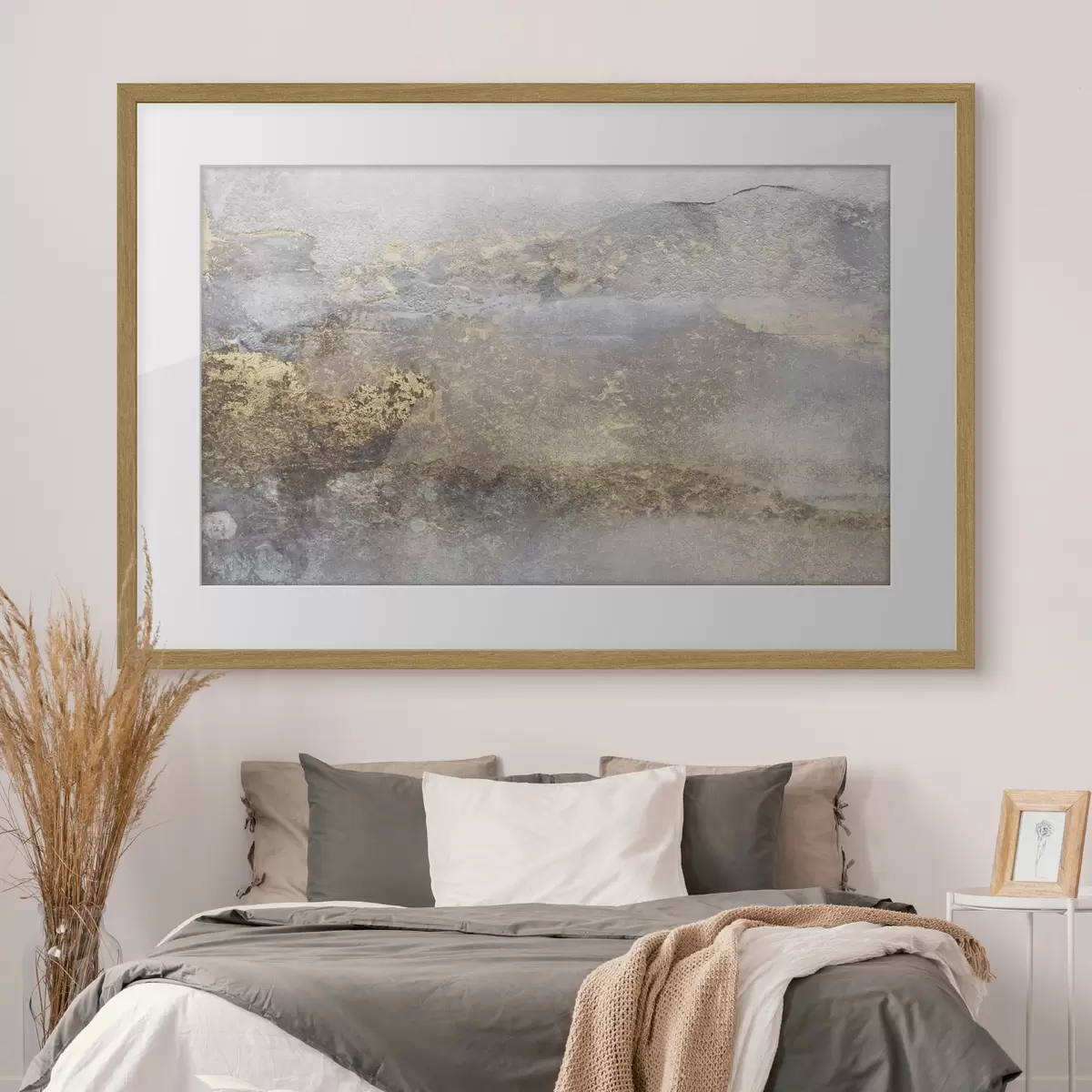 Poster Graue Steinstruktur f35845