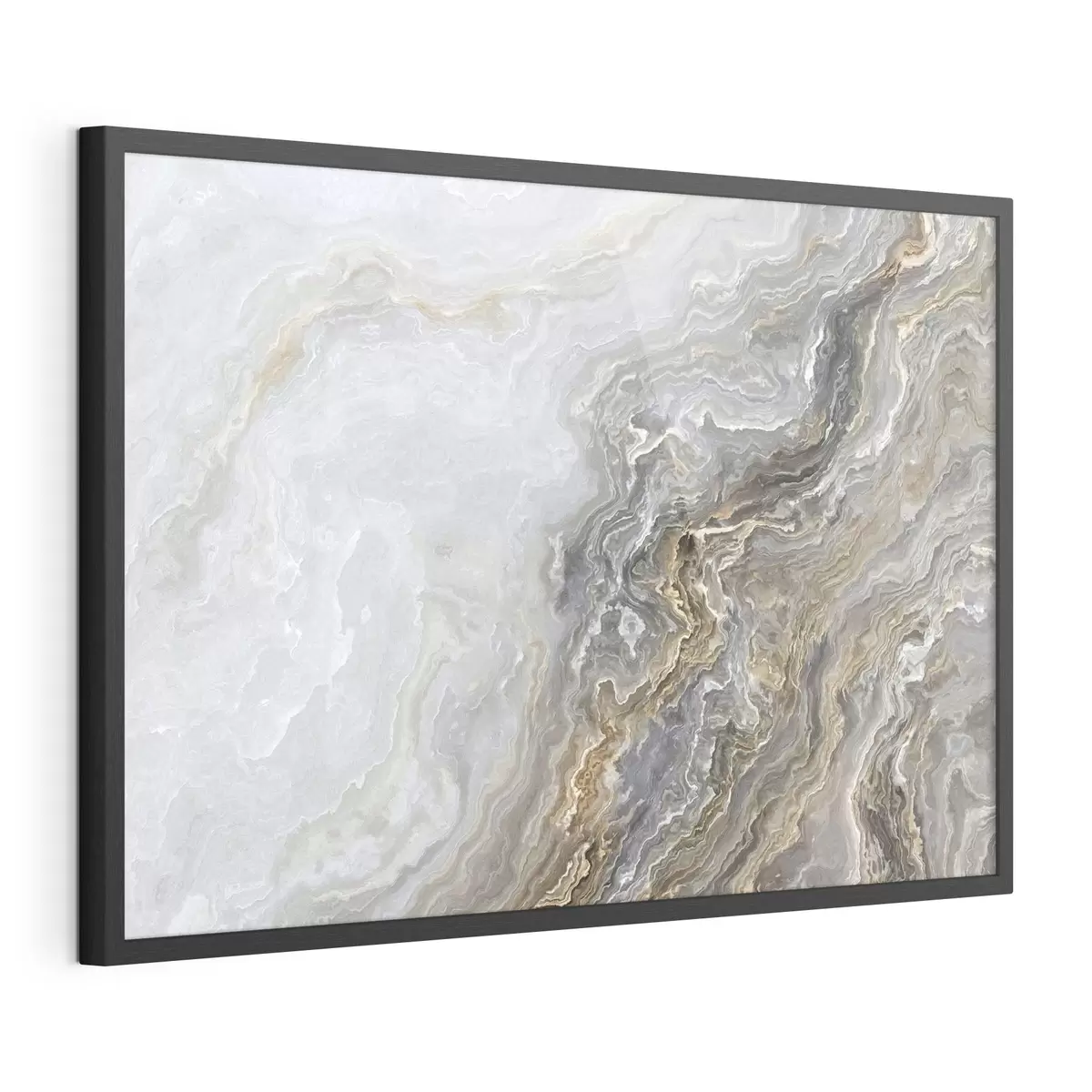 Poster Grauer Marmor mit Adern f36030