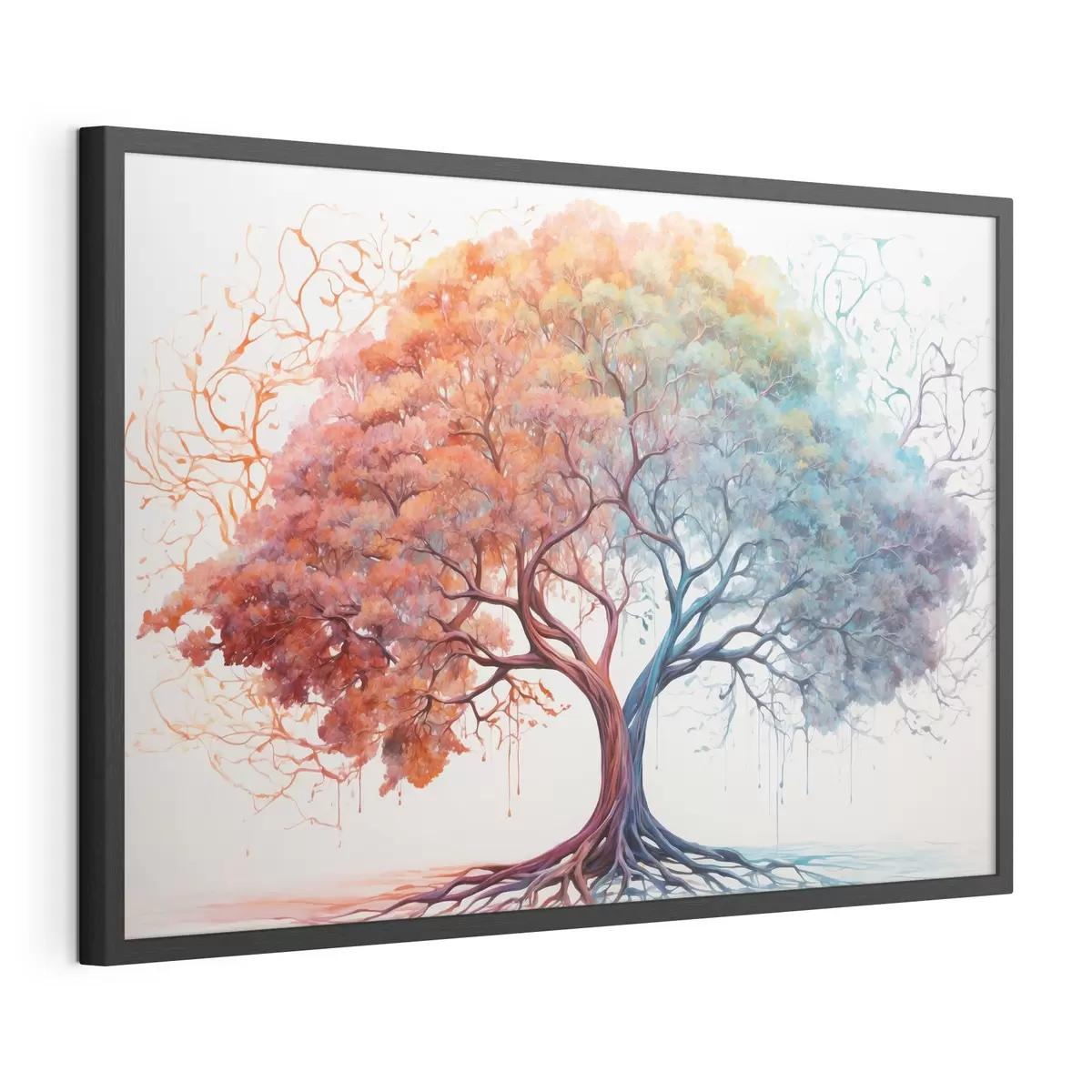 Poster Regenbogenbaum f36444