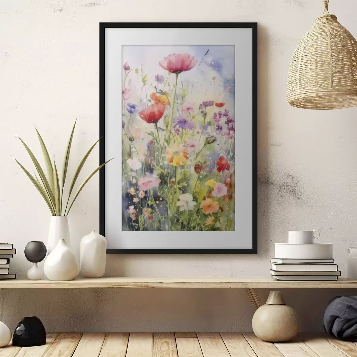 Poster Blüten und Pause f33672