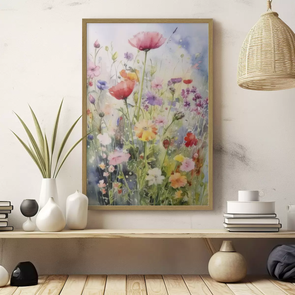 Poster Blüten und Pause f33672