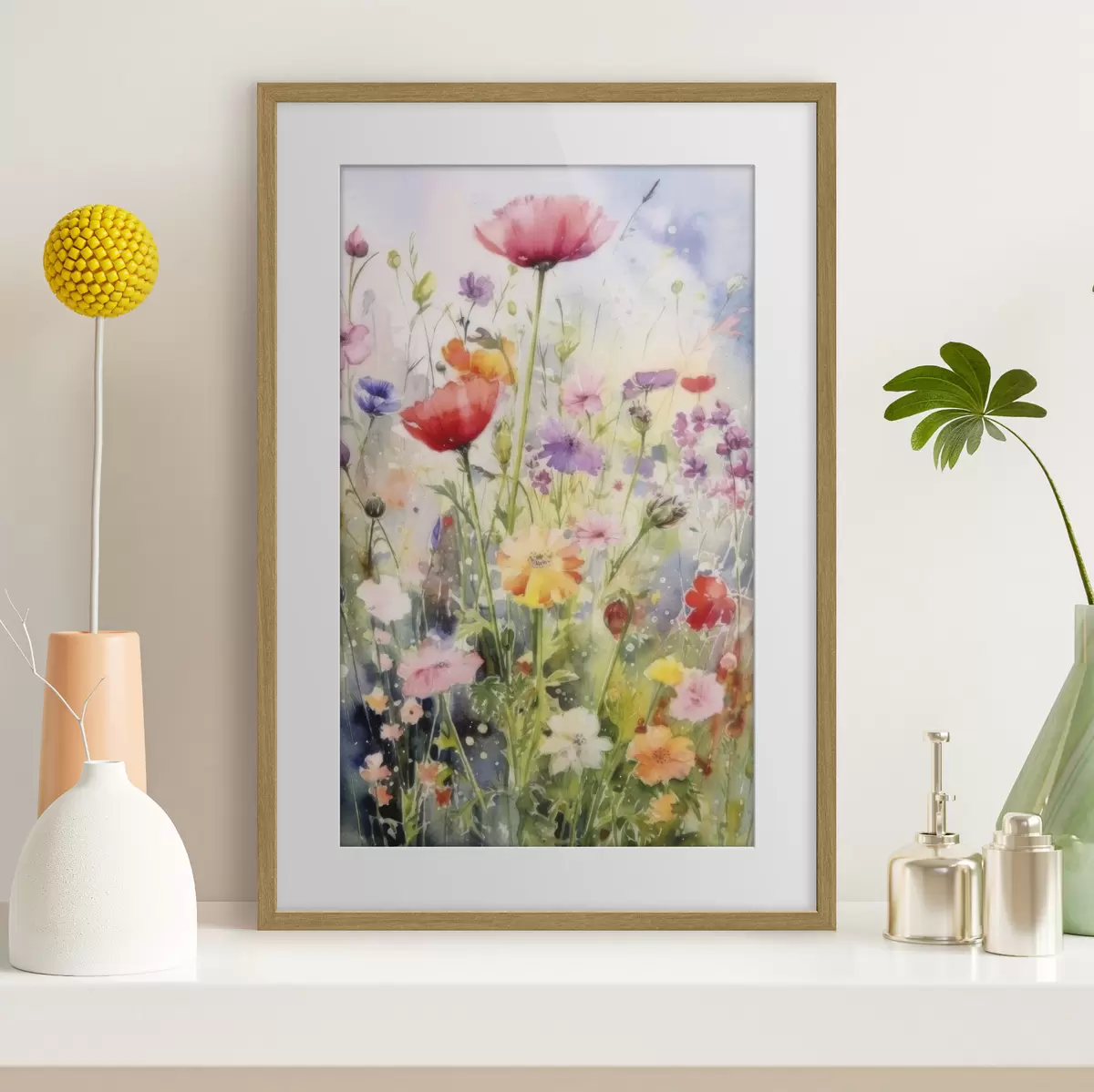 Poster Blüten und Pause f33672