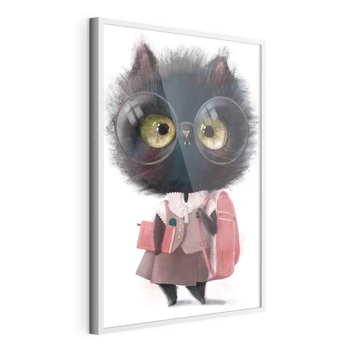 Poster Katze und Pause f34994