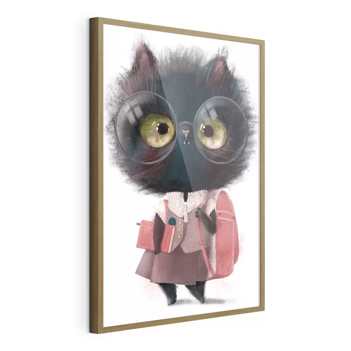 Poster Katze und Pause f34994