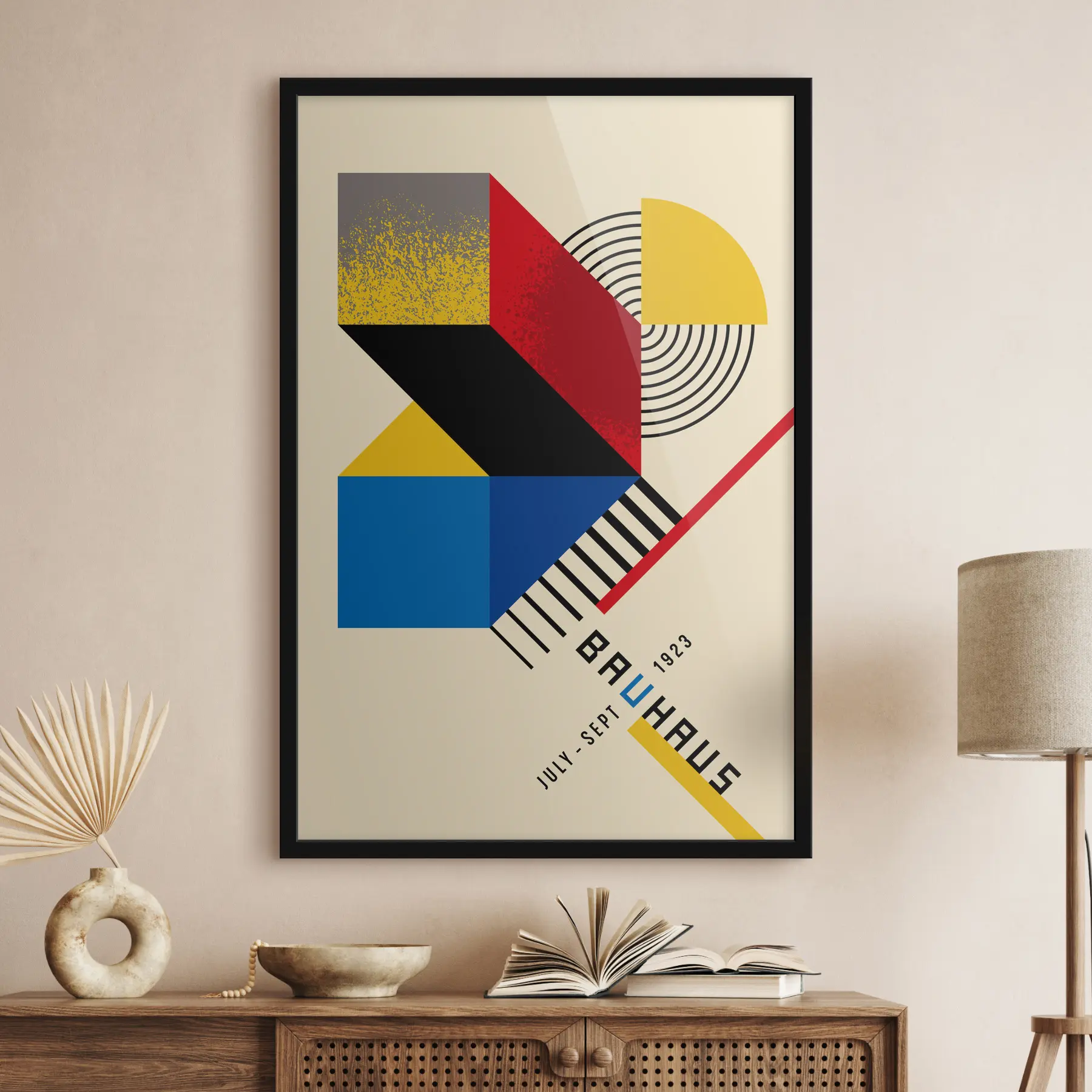 Fototapete Bauhaus-Abstraktion f36279