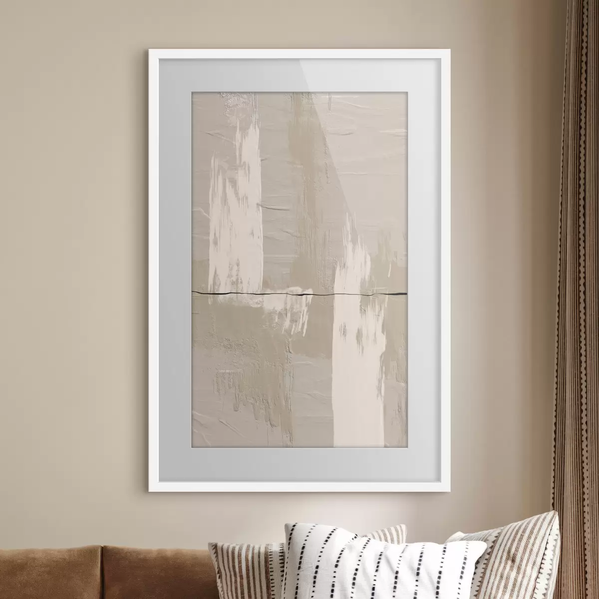 Poster Linien und Leuchten f36304