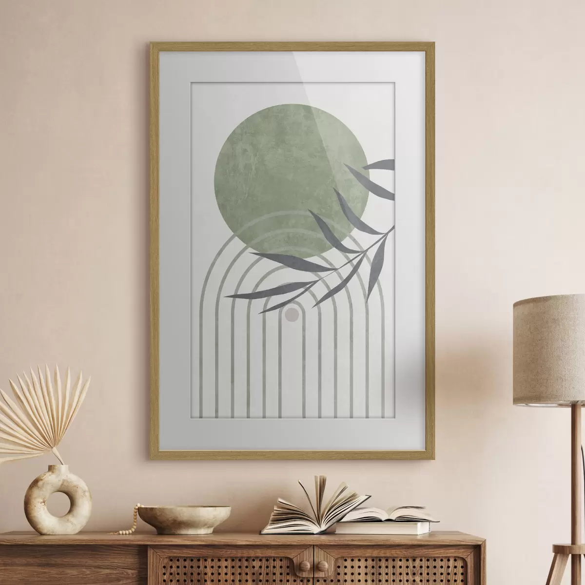 Poster Kreise und Berührung f36421