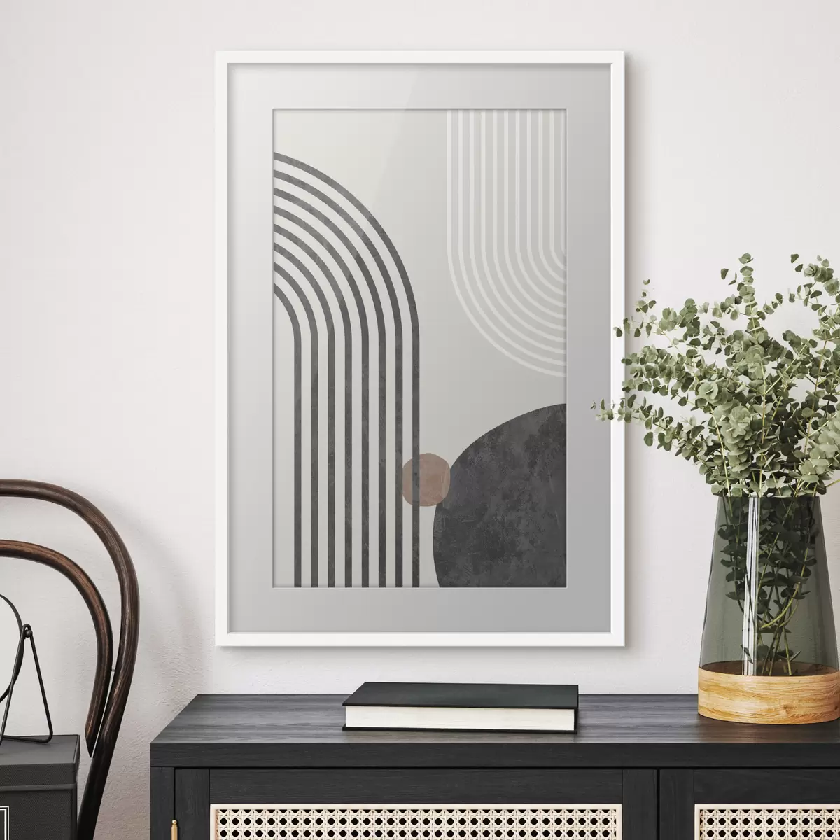 Poster Bögen im Kontrast f36493