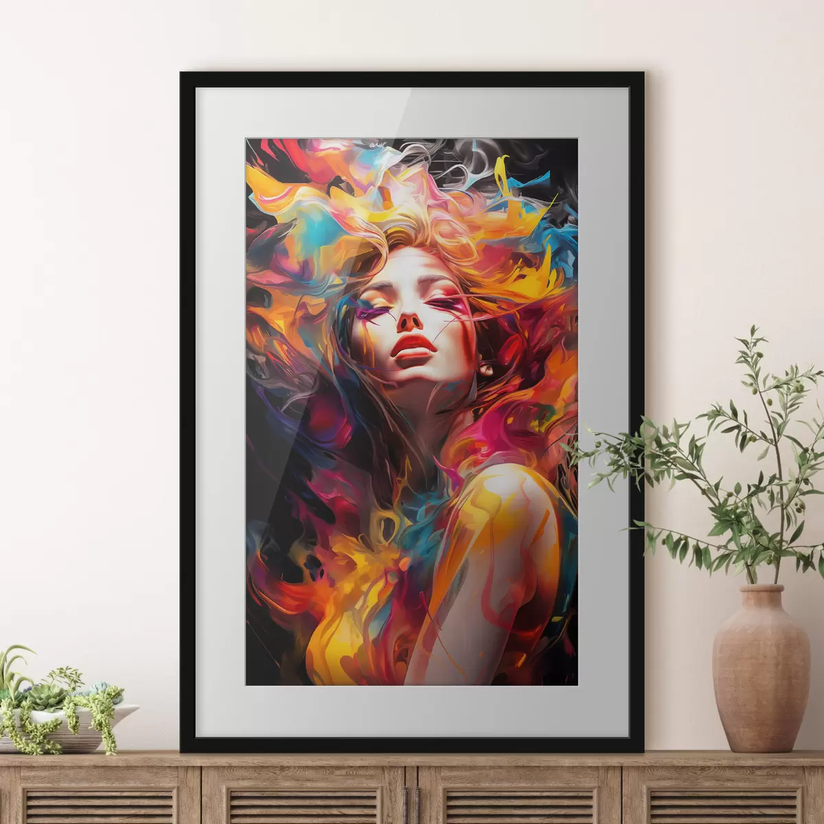 Poster Flug und Begegnung f36677