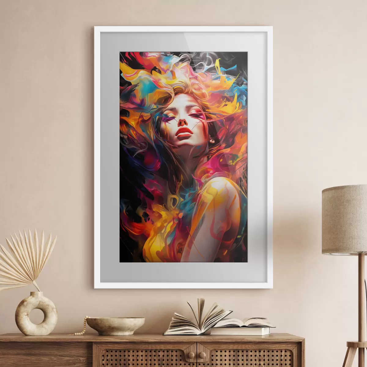Poster Flug und Begegnung f36677