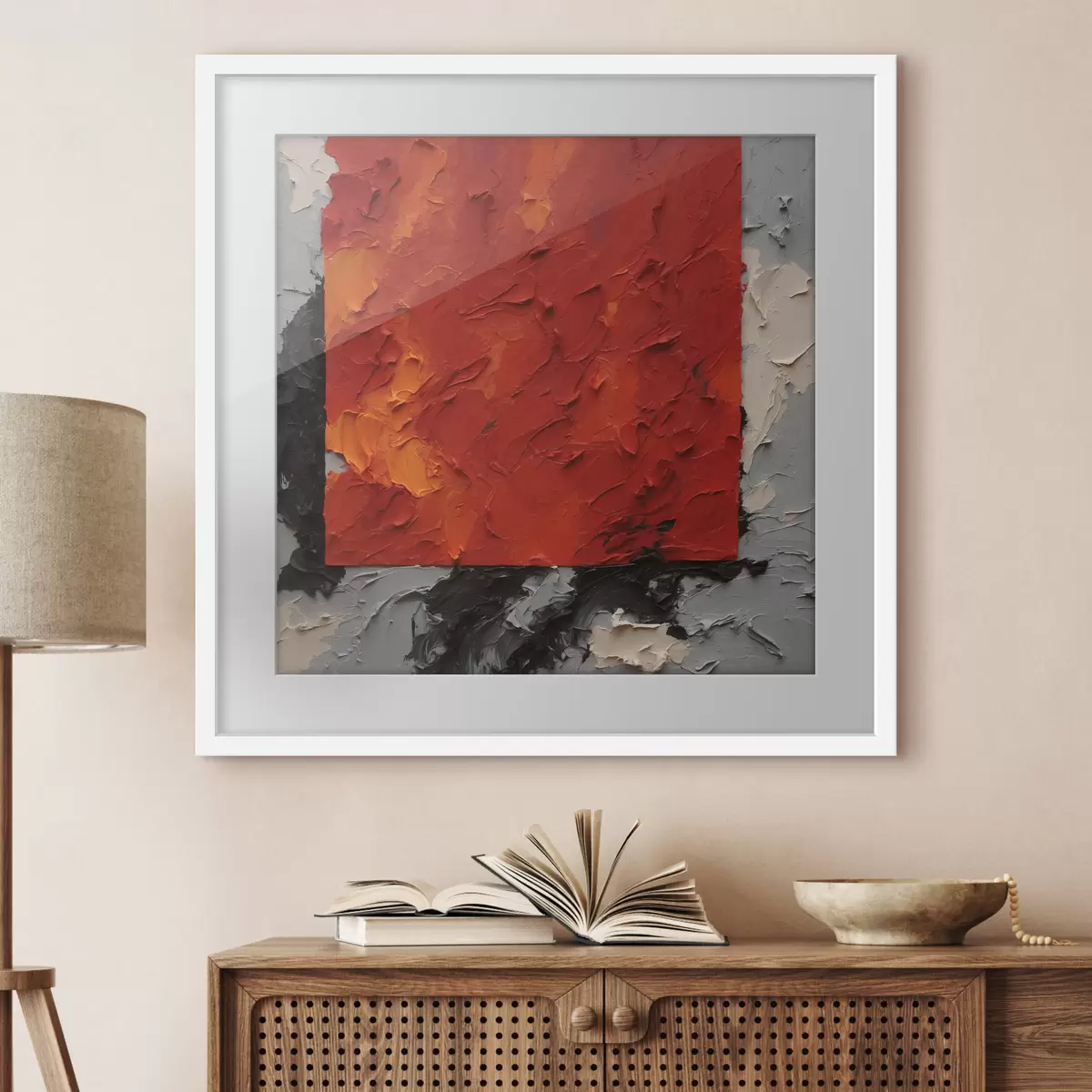 Poster Rote Anziehung f37167