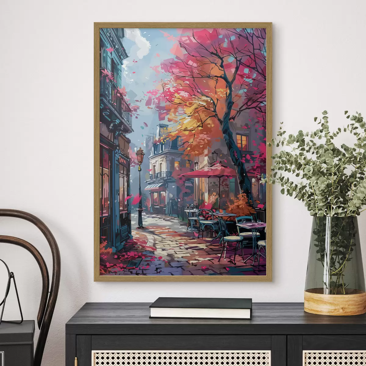 Poster Aquarell Landschaft f37459