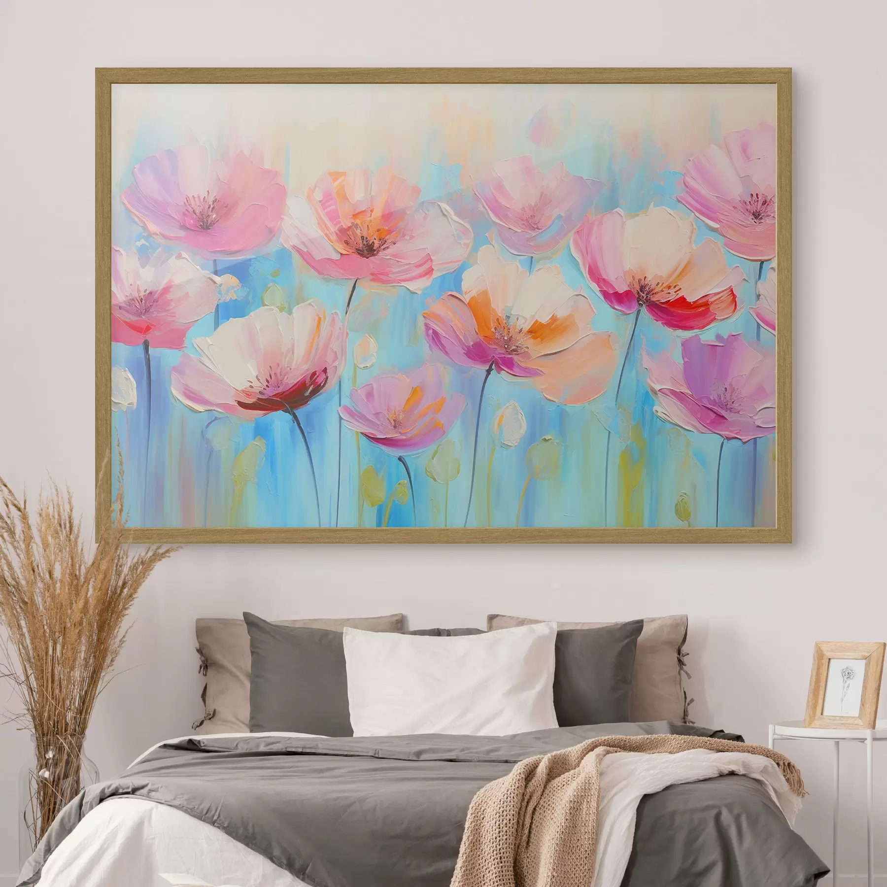 Fototapete Aquarellierte Blumen f37536