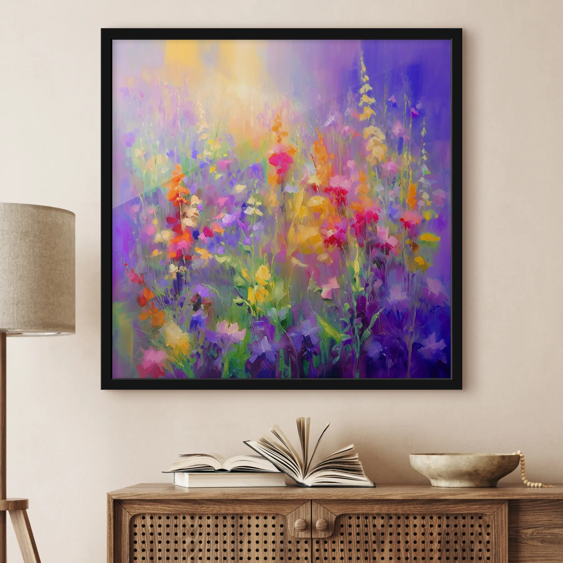 Fototapete Wilde Blumen f37545